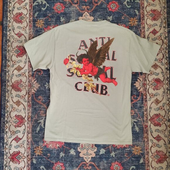 Anti Social Social Club Devil Cherub Tee - Size M - Picture 5 of 7